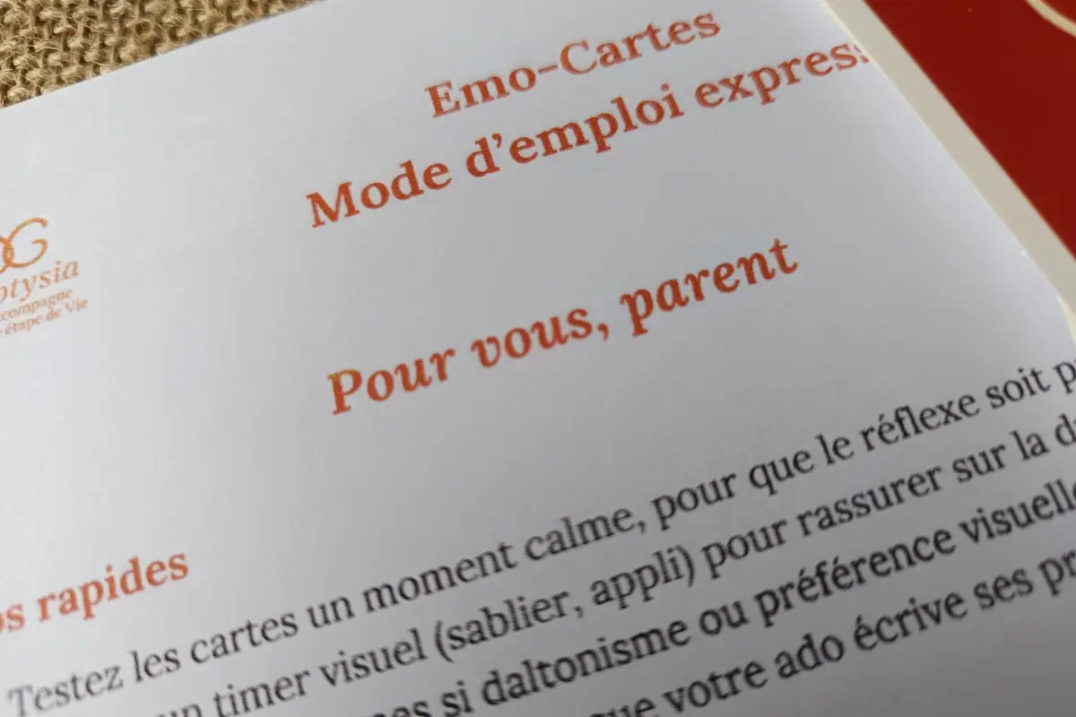 Émo-cartes Ado : Jeu de cartes émotions pour communiquer sans clash – Je veux mieux communiquer avec mon adolescent.e