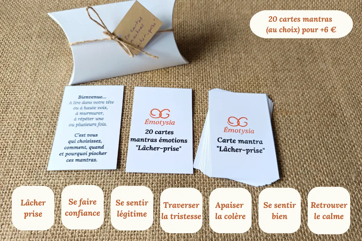 Coffret Bien-être « Professionnelles de l'accompagnement et du lien » – Je vis un deuil, une perte ou un rôle d'aidant