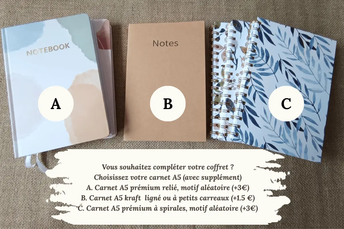 Coffret Bien-être « Professionnelles de l'accompagnement et du lien » – Je vis un deuil, une perte ou un rôle d'aidant