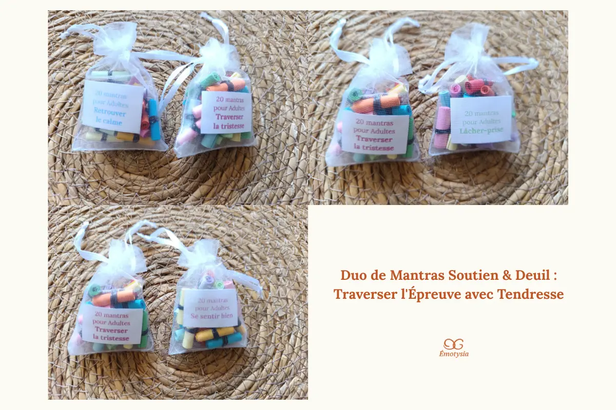 Duo de Mantras Soutien & Deuil : Traverser l'Épreuve avec Tendresse – « Je vis un deuil, une perte ou un rôle d'aidant »